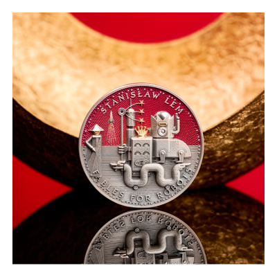 Stanislaw Lem - Fabler för robotar - 2 Oz - Silver Samlarmynt