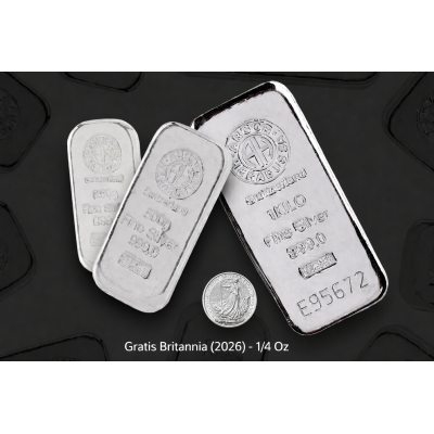 Silveruppsättning (1 KG + 500g + 250g Argor Heraeus) +...