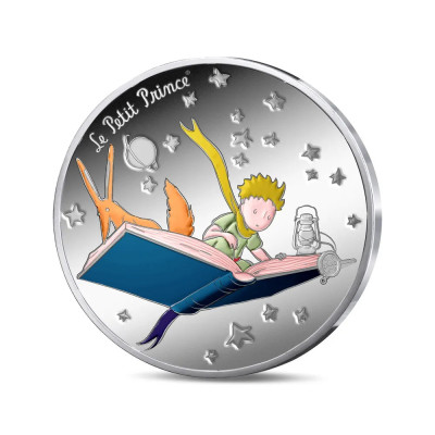 Lilla prinsen - bok - 22,5g - silver proof samlarmynt