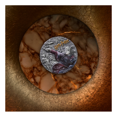 Harry Potter och den flammande bägaren - 2 Oz Silver Samlarmynt