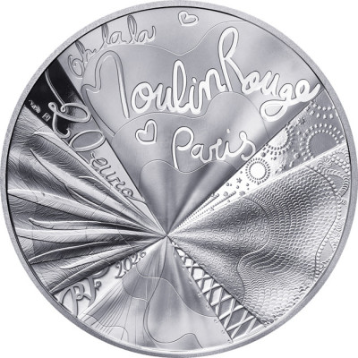 Moulin Rouge (2026) - 1 Oz - Silver Samlarmynt