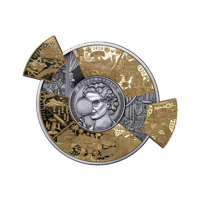 Agatha Christie (2026) - 5 Oz Silver Samlarpusselmynt