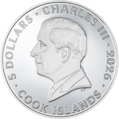 Sju Dödssynder - Lättja - (2026) - 1 Oz - Silver Proof Samlarmynt