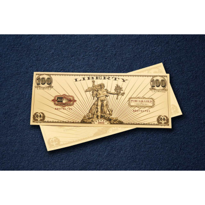 S:t Gaudens Liberty - 24k guldsedel - valfritt år