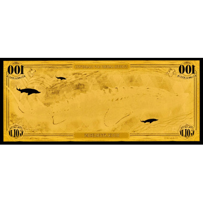 Rock Sturgeon - 24k guld sedel - Serie I