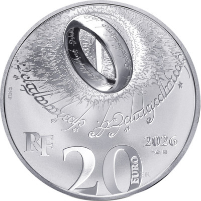 Sagan om ringen - 1 Oz silver samlarmynt