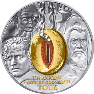 Sagan om ringen - 1 Oz silver samlarmynt