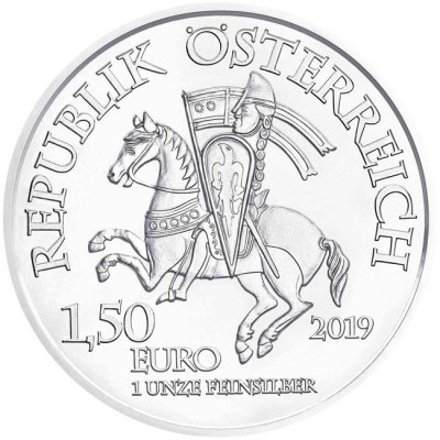 Wiener Neustadt (2019) – 1 uns – silverinvesteringsmynt