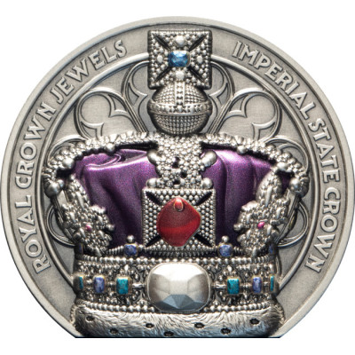 Imperial State Crown (2026) – 2 oz – samlarmynt i silver,...