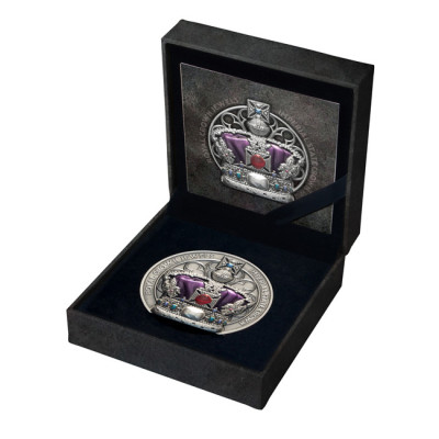 Imperial State Crown (2026) – 2 oz – samlarmynt i silver, proof-kvalitet