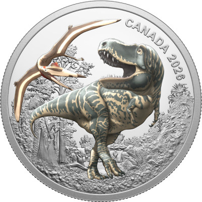 T-Rex (2026)  – 1 oz – samlarmynt i silver