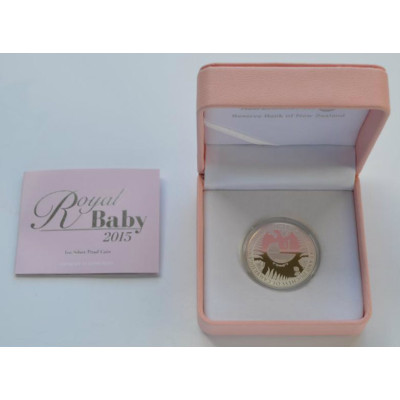 Royal Baby 2015  – 1 oz – silvermynt i proof-kvalitet för samlare