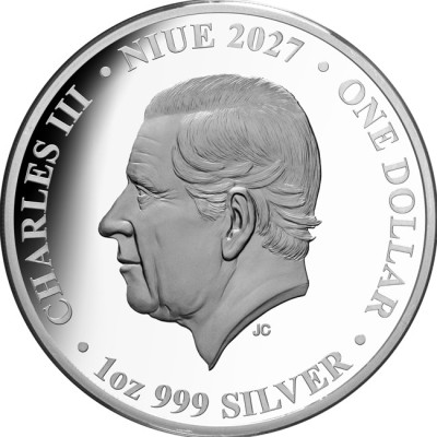 Lunar Goat (2027) – 1 Oz – samlarmynt i silver