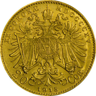 Austria 20 Crowns - Gold Restrike - Gold Investment Coin