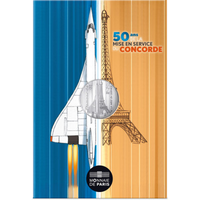 50 år med Concorde (2026) – silvermynt för samlare