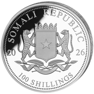 Leopard (2026) – 1 oz – silvermynt för samlare