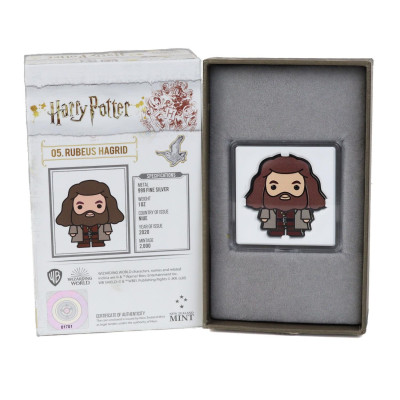 Rubeus Hagrid (2020) – Chibi 1 OZ – silvermynt för samlare