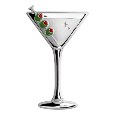 Martini (2023) – 10 g – silvermynt i proof-kvalitet för...
