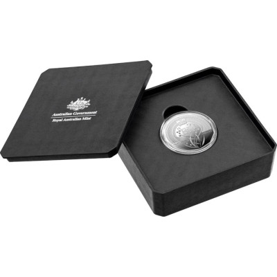 Hennes Majestät Drottning Elizabeth II:s platinajubileum (2022) – 18,24 g – samlarmynt i silver
