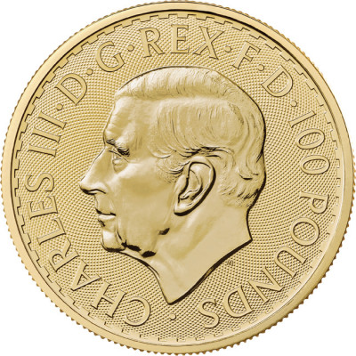 Britannia (2027) – 1 oz – guldinvesteringsmynt