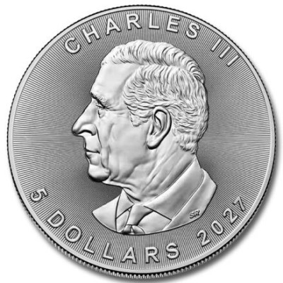 Maple Leaf (2027) - 1 Oz - Silver Investment Coin