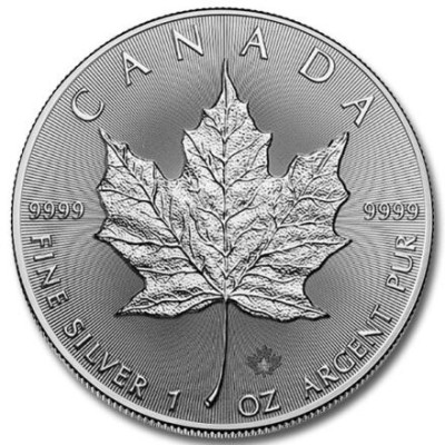 Maple Leaf (2027) – 1 oz – silverinvesteringsmynt
